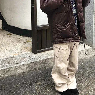 deep vintage cargo pants