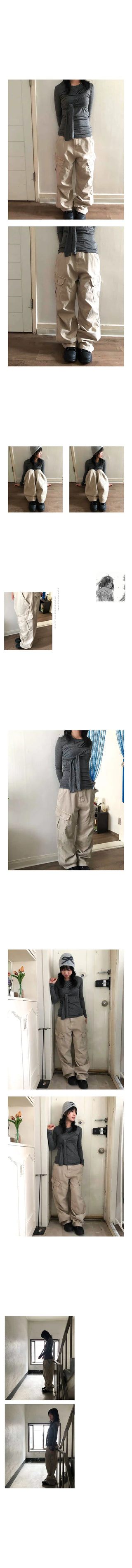 deep vintage cargo pants