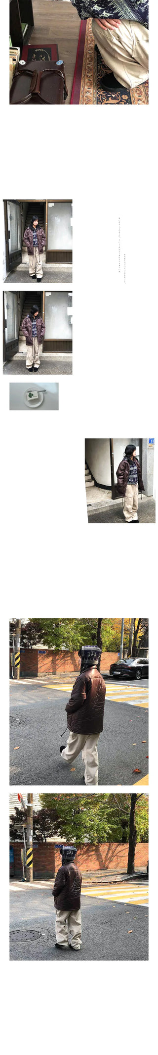 deep vintage cargo pants