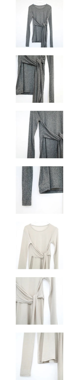 slim strap tee