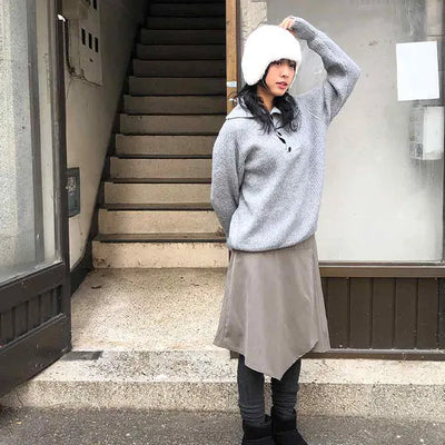 haruki fur beanie