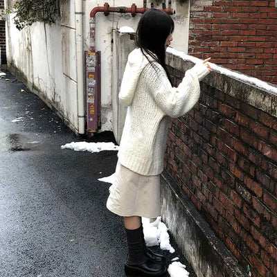 akarui hood knit