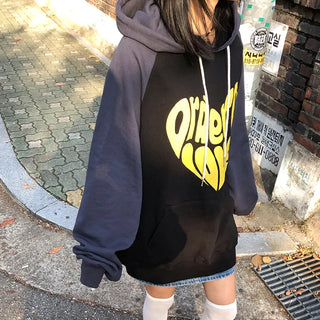 raglan over hood tee