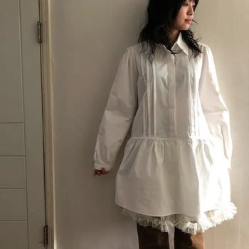 pintuck luna dress