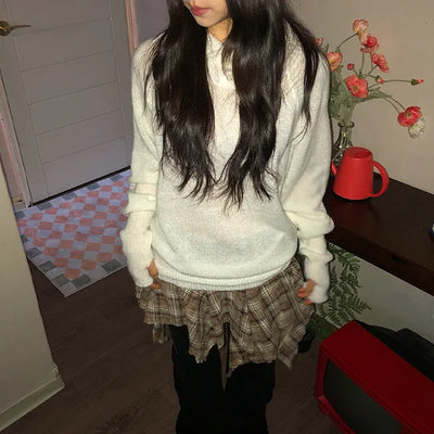riho button knit