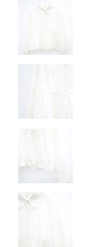 frill shirt blouse