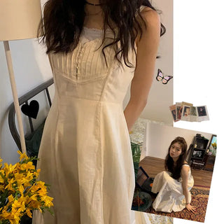 skin bustier lace vintage dress