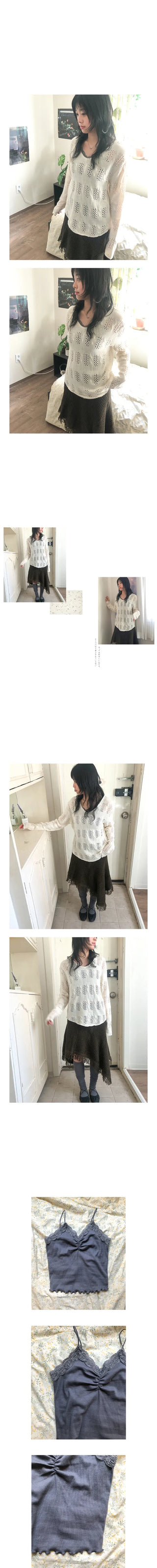 lace lsari top