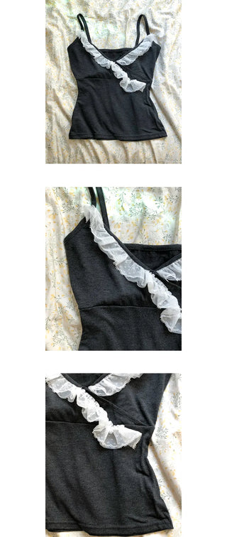 shamir lace top