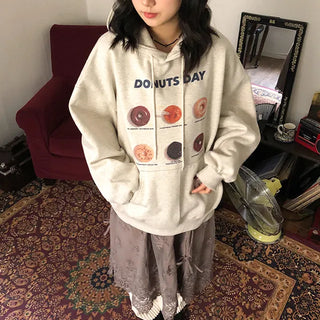 donut vintage hood tee