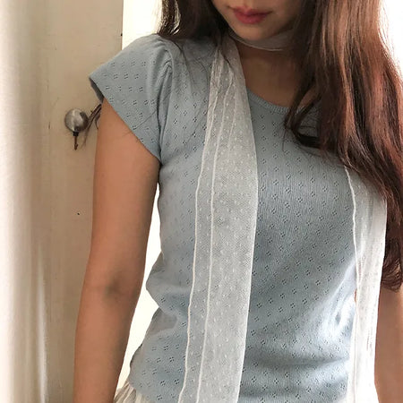 dot shy scarf