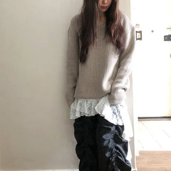 hifumi lace skirt