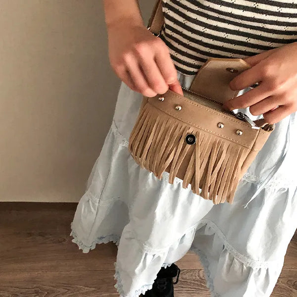 doto suede cross bag