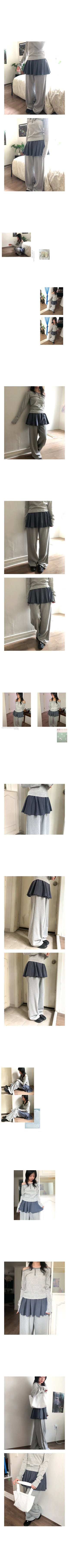 mikuri skirt pants