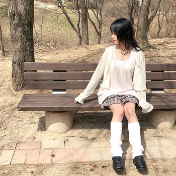 nagare check dress