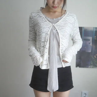 fuyoru lace cardigan