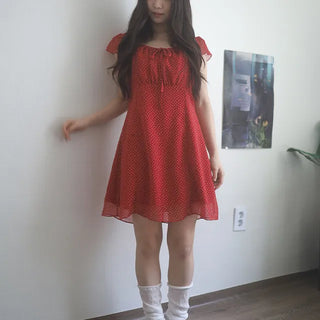 hiuta dot dress