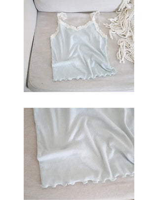 lace classic up vintage top