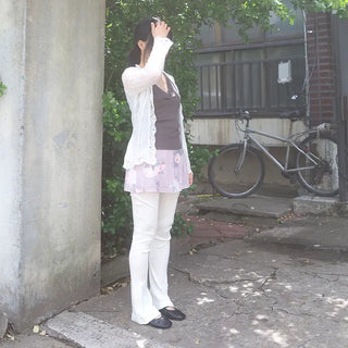 ameoto shirring flat