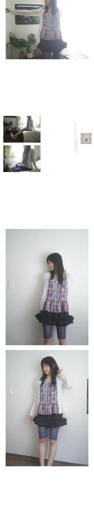 check rarue blouse