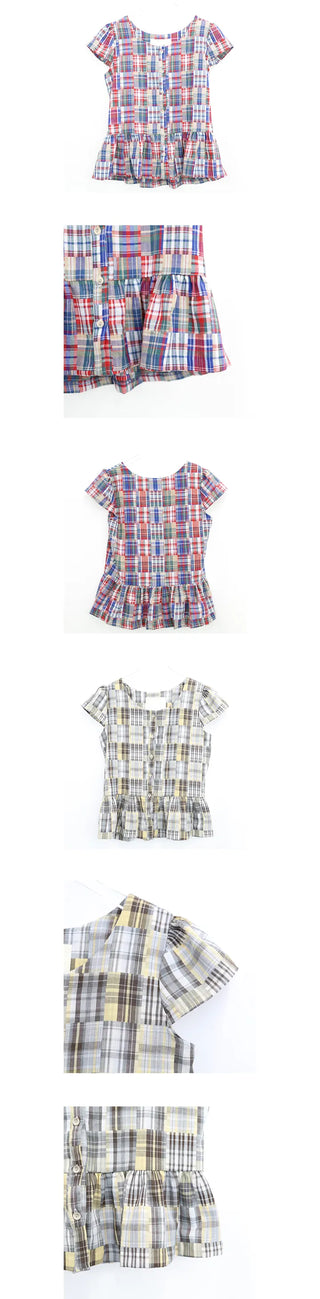 check rarue blouse