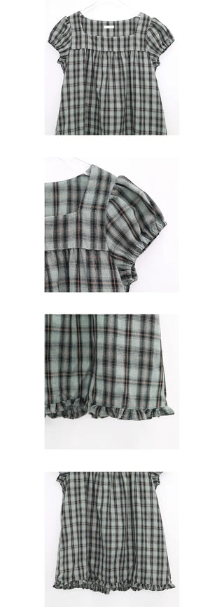 haruka square blouse