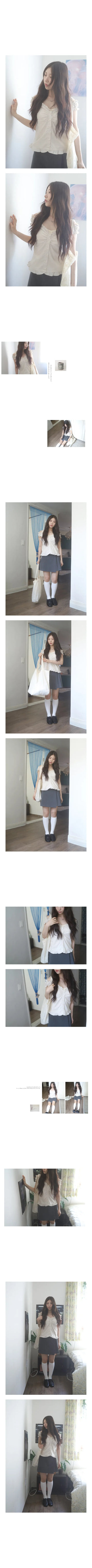 usurai frill blouse