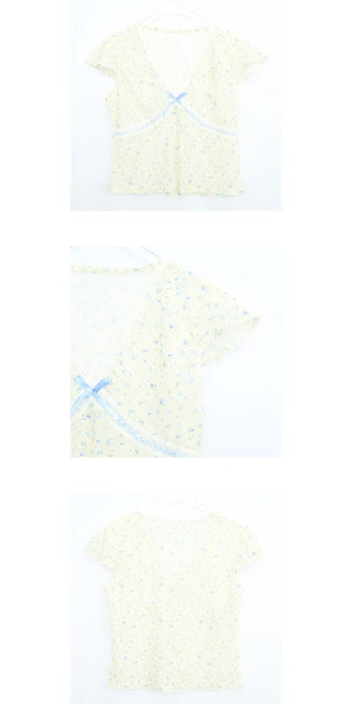 sowaka flower blouse