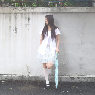 saaya frill blouse