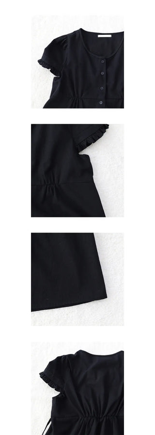 saaya frill blouse