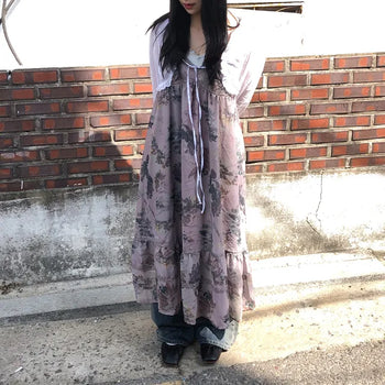 rose vintage dress