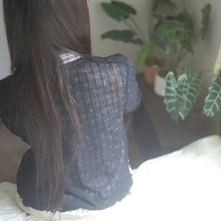 ruka punching cardigan