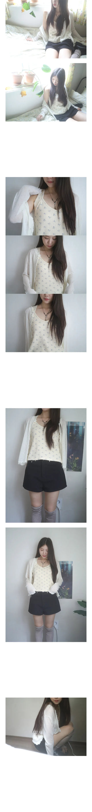 ruka punching cardigan