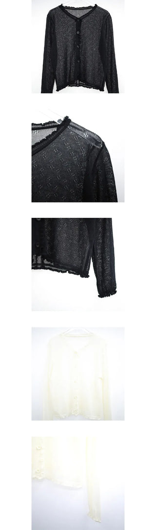 ruka punching cardigan