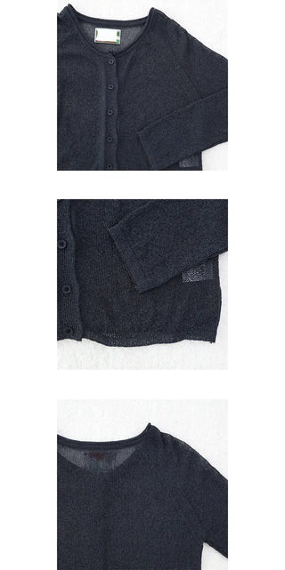 net loose cardigan