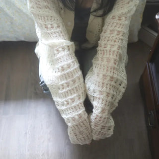 kumi net cardigan