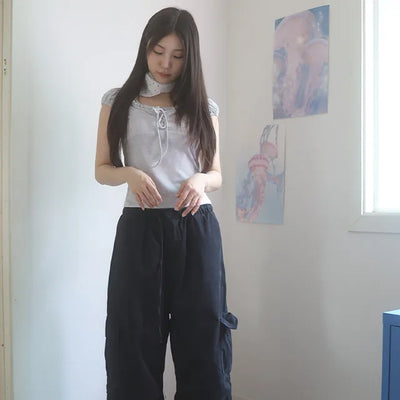 puni lace tee