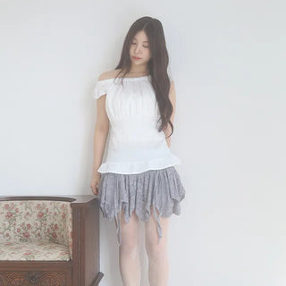 horuri shirring blouse