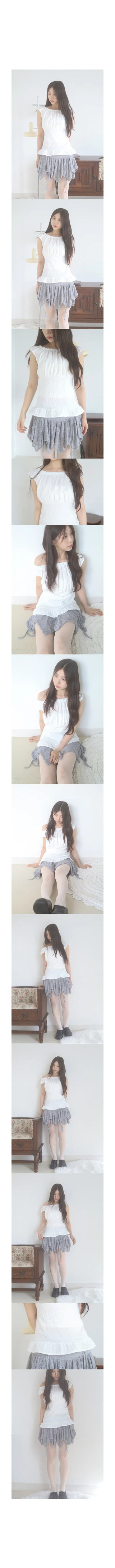 horuri shirring blouse