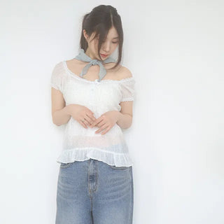 hana frill blouse