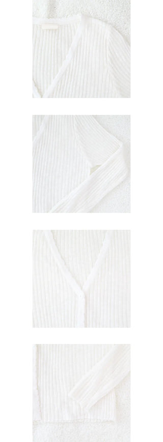 uroko wave cardigan