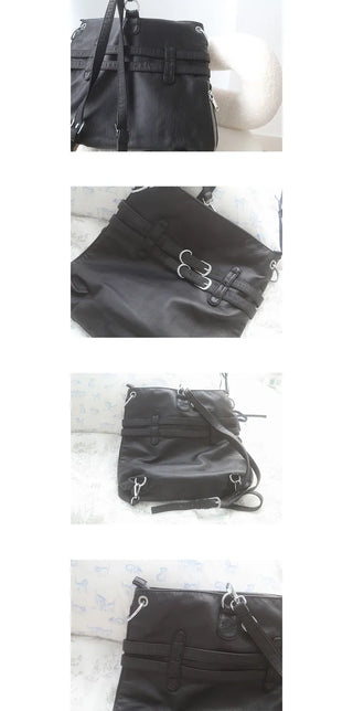 belt leather bag