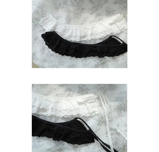 layered lace skirt
