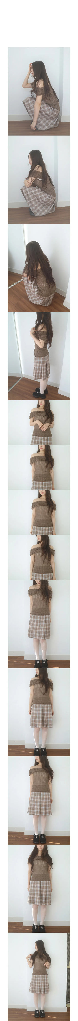 dona off-shoulder knit