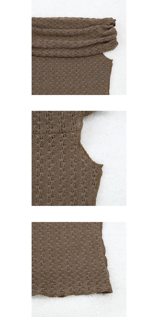 dona off-shoulder knit