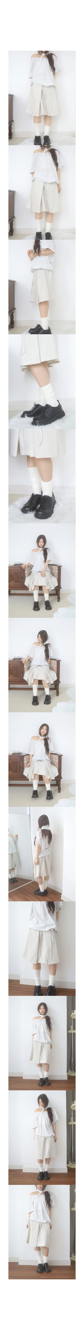 kumo ribbed socks