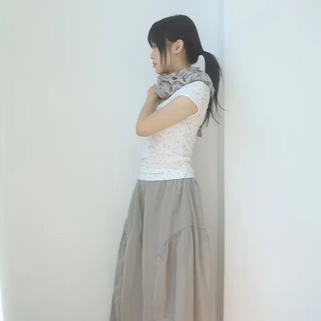 fuwari shirring scarf