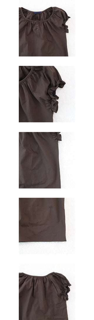 kinomi button blouse