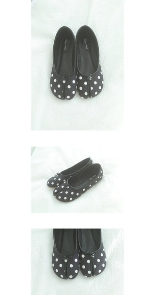 dot tabi loafer