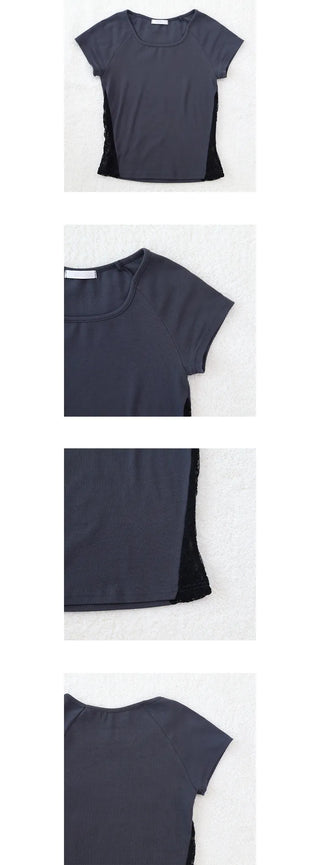 bara lace tee